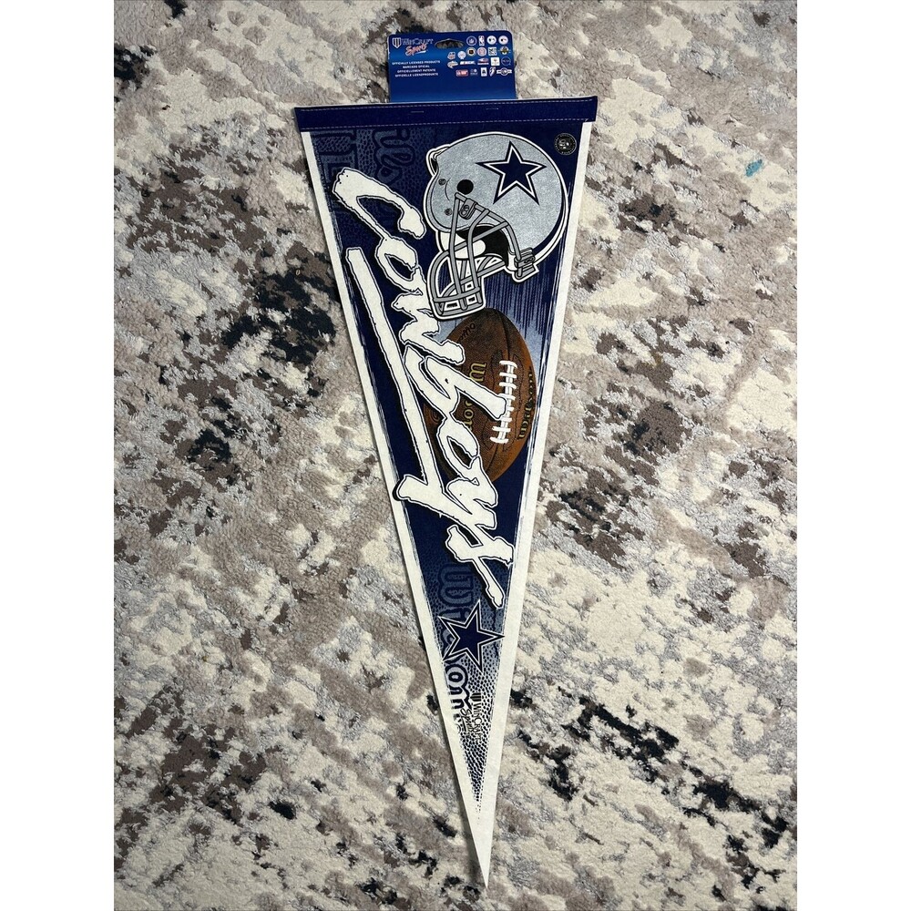 VTG Dallas Cowboys 90s NFL Wincraft Pennant USA NEW